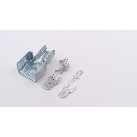 OEM ISO Stamped metal parts metal Terminal PCB plug pin 187 025 PCB terminal high current power supply
