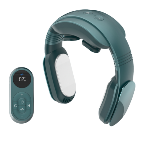 5000 Mah Rechargeable 3 In 1 Neck Massager Neck Cooler And Heater Folding Neck Massage Set Cold Warm Compress Remote Control - Buy China Wholesale Neck Massager  $27 | Globalsources.com