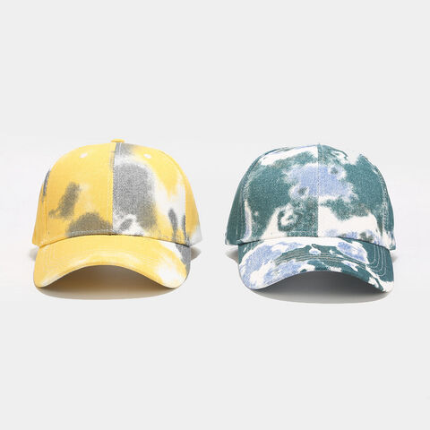 Gorra de béisbol con diseño Tie Dye, gorra moderna de moda SS para exteriores, sombrero de sombra para ocio