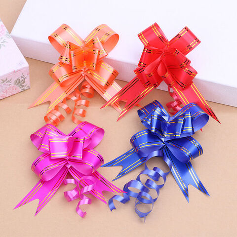 Wholesale pull flower ribbon for Wrapping and Decorating Presents 