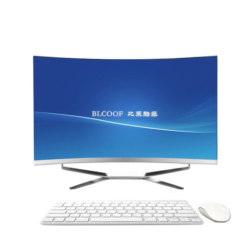 Long Rounded Pc Buy Wholesale China 24/27 Inch Pc Core I3/i5 Gaming Desltops I7 Monitor ...