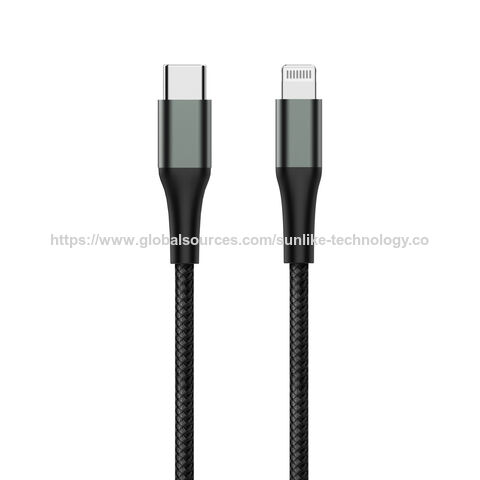 Wholesale price, Shiny Cable, USB C to Type C Cable, Aluminum plug, Super tensile cable, for phone charging and data transfer for sale at factory direct price