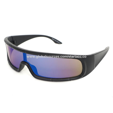 UV Protected Sunglasses for Men with Durable ABS Plastic Frame