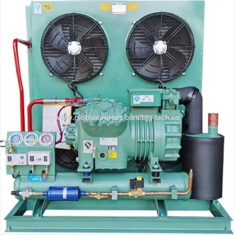 Air Cooled Condensing Unit With 15hp Semi-hermetic Compressor Use For Cold Storage  - Wholesale China Condensing Unit at Factory Prices from Zhuhai BeiJiguang Refrigeration Technology Co., Ltd | Globalsources.com