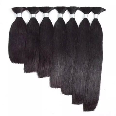 Natural Looking Wholesale grey human hair for braiding Of Many