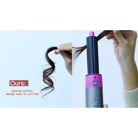 5-in 1 Hot Air Styler Hair Curler NEW