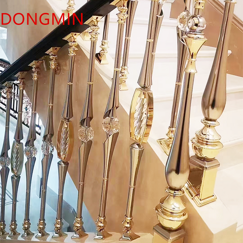 High-end New Stair Handrail Custom Villa Indoor Guardrail Household ...