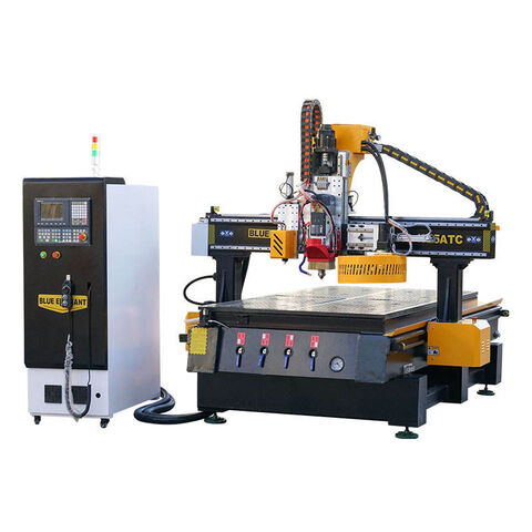 Three Spindle ATC CNC Router Machine 1325 Woodworking Machinery