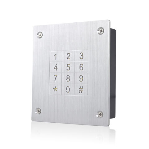 Access Control Pade Access Control Keypad Wired Keypad Standalone Waterproof Ip66 Metal ...