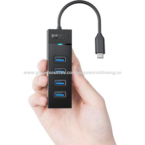 4-Port USB-C Hub with 100W PD, 5Gbps - USB-C Hubs, USB Hubs