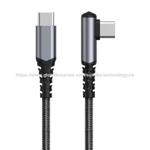 OEM Sunlike new design Angle gaming cable,super durable,free tangle,fit fingers well when charging for sale at factory direct price