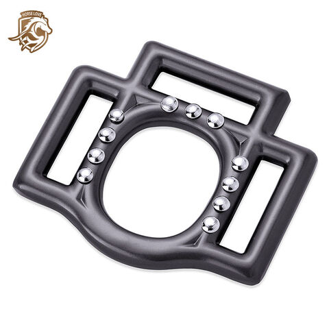 Bulk Buy China Wholesale Hl10131dc Horse Head Belt Buckles Custom Three  Hole Black Cable Clip Hook Horse Halter Buckles $0.4 from Quanzhou Horse  Love Trading Corp., Ltd.