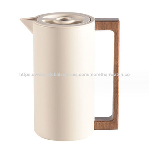 Relaxdays Vacuum Coffee Jug Made of Stainless Steel, Keep Drinks Warm