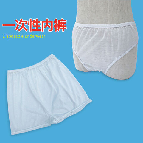Fabricante de calzoncillos desechables de China, fábrica de calzoncillos de  viaje desechables, proveedor de ropa interior desechable para mujeres de  China