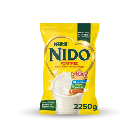 le lait en poudre NIDO de 2.5 kg
