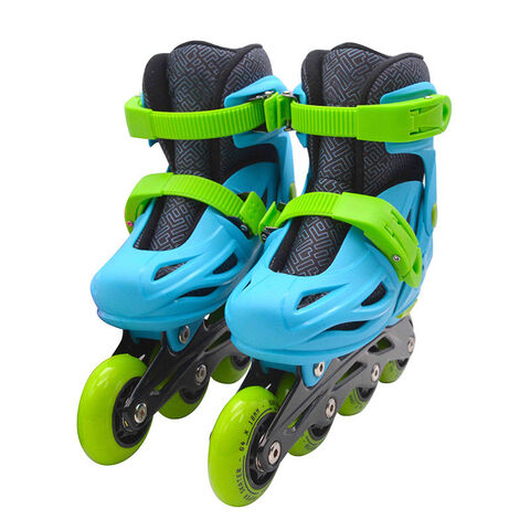 Buy Wholesale China Inline Skates Adjustable Size 4 Pvc Wheel Alu