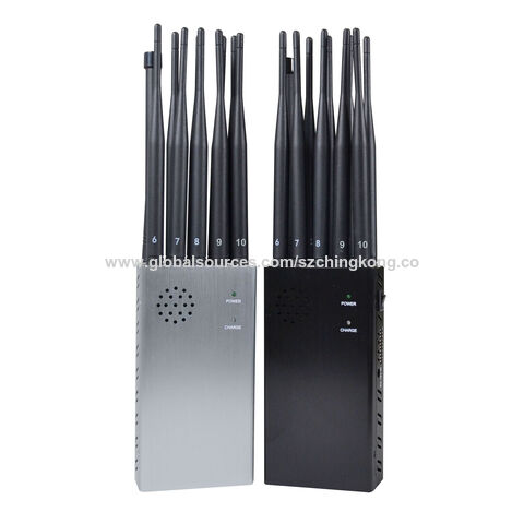 10 antennes GSM téléphone cellulaire portable brouilleur WiFi GPS Bluetooth  disjoncteur signal VHF UHF - Chine Le brouilleur, GSM