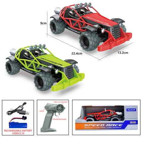 Carros 4WD RC para Crianças, carro acrobacias dois lados braço oscilante  360 graus girando