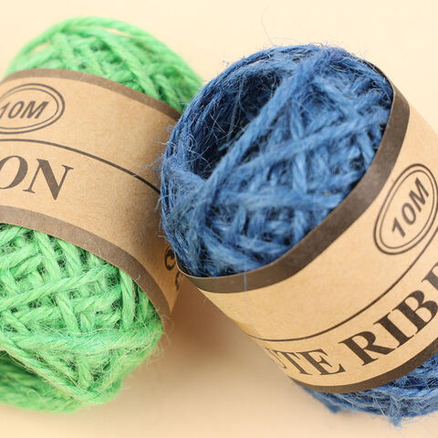 Buy Wholesale China Diameter 15 Mm Colorful Jute Hemp Rope String Tap ...