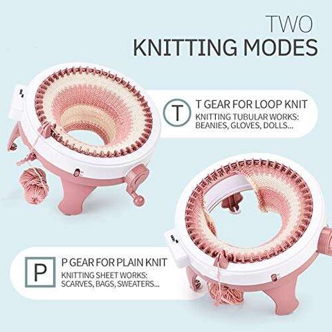 SENTRO Knitting Machine 22 Needles Smart Weaving Loom Round Knitting Device  for Scarf Hat Sock Wholesale