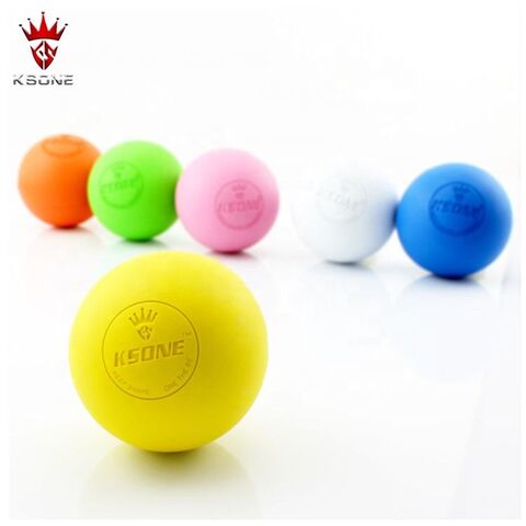 Custom100% natural rubber Lacrosse ball custom color lacrosse training ball for sale at factory direct price