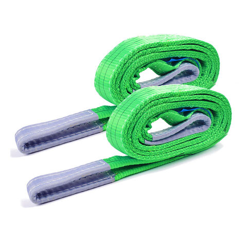 7:1 60mm 2ton Green Polyester Webbing Sling 5meter Lifting+sling