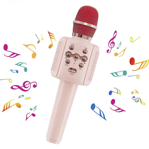 Hochwertiges OEM Karaoke-Funkmikrofon mit verbessertem Design und Umgebungslicht L858 - Professionelles Mikrofon für B2B for sale at factory direct price