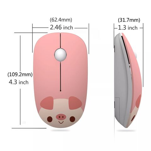 Buy Wholesale China Cute Animal Cartoon Less Mice Mouse Cordless Usb  Optical 2.4ghz Wireless Mouse For Pc Laptop Computer Notebook & 2.4ghz  Wireless Mouse at USD 2.5