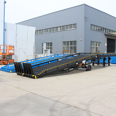 Iso Tank Unloading Ramp Top Quality 6-15ton Adjustable Height Hydraulic Mobile Container ...
