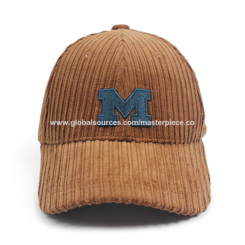 Factory Sample letter embroidered brown men women accessories Hats