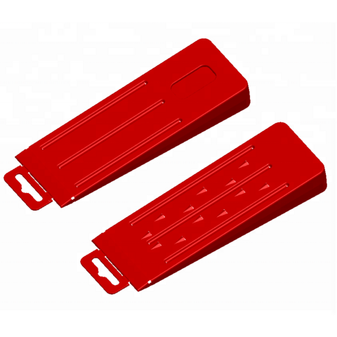 Tecomec Wedge 9 Plastic Felling Wedge - Double Tapered For Bucking And Falling, Made In Italy