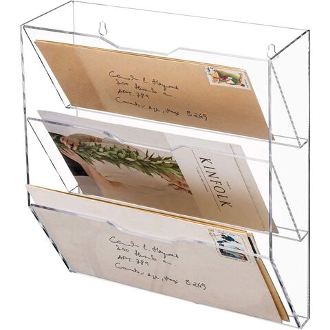 Clear Letter Rack Buy Standard Quality China Wholesale 3 Tier Mail Sorter Premium Clear ...