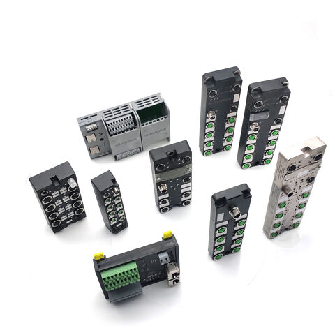 Ip 67 Sv-link M8 Extension Module With Auxiliary Power Port T-code ...