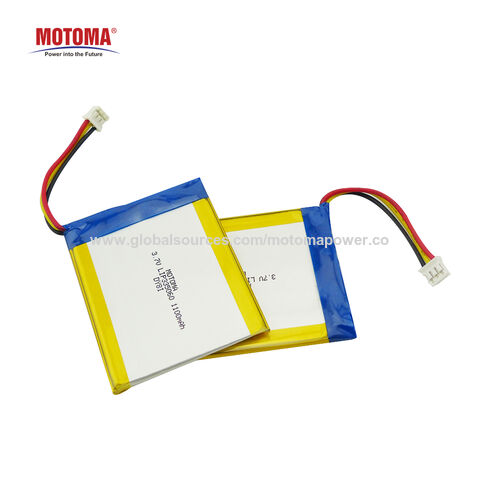 Buy Wholesale China 335060 Rechargeable Lithium Ion Lipo 3.7v 1100mah ...