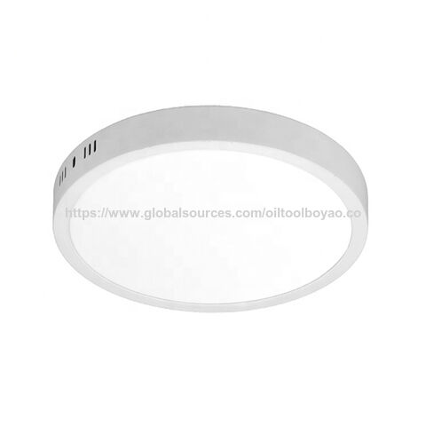 Aluminium LED Panel Leuchte für Innenbereich, Aufputzmontage, 6W 12W 18W 24W, Runde/Quadratische Bauform, Direkt vom Hersteller aus China