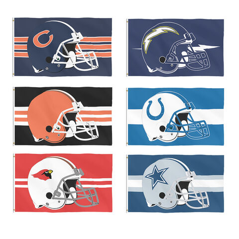 nfl banners and flags