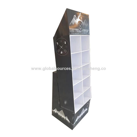 Buy Wholesale China 7+12 Grid Stackable 3 In 1 Wood Display