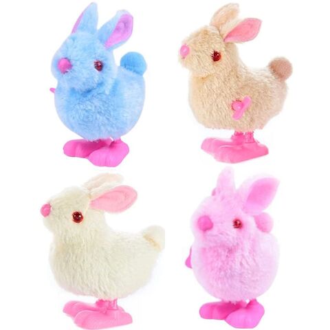 Hase Hüpfendes Küken Aufziehspielzeug Neuheit Huhn Hüpfendes Aufziehspielzeug für Kinder Kleinkinder Ostereiersuche Korb Strumpffüller