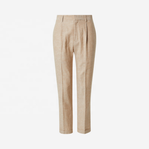 Athletic-Fit Linen-Cotton Trouser | Banana Republic Factory