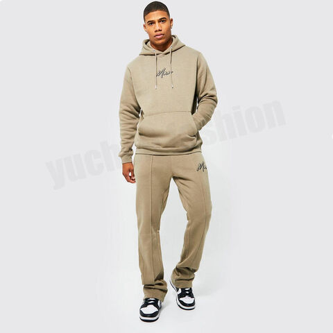 Custom Jogging Suit 100% Cotton Sweatsuit Tracksuits Men Sweatpants and  Hoodie Set - China Jogging Suit and Custom Printed Jogging Suit price