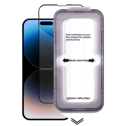Verre Trempé iPhone 14 Pro Couverture 21D Dureté 9H Anti-rayures