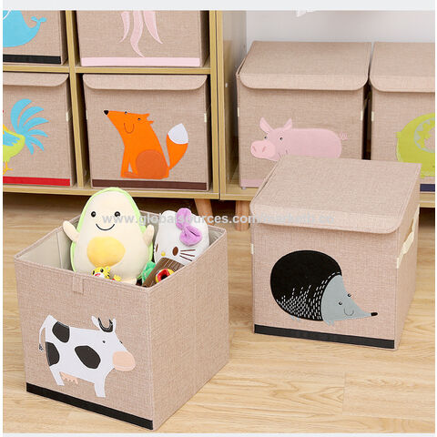 Buy Wholesale China Kids Toy Box Chest Storage Organizer With Cute