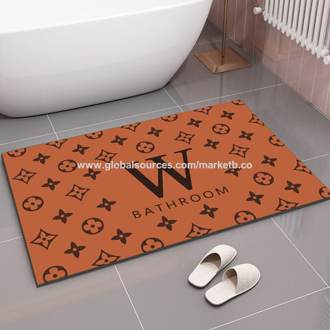 Super Absorbent Floor Mat, Napa Skin Absorbent Bathroom Mat, Non