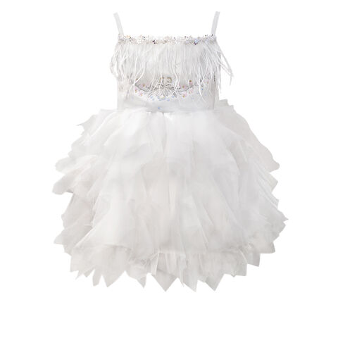 Robe Blanche Bébé Fille