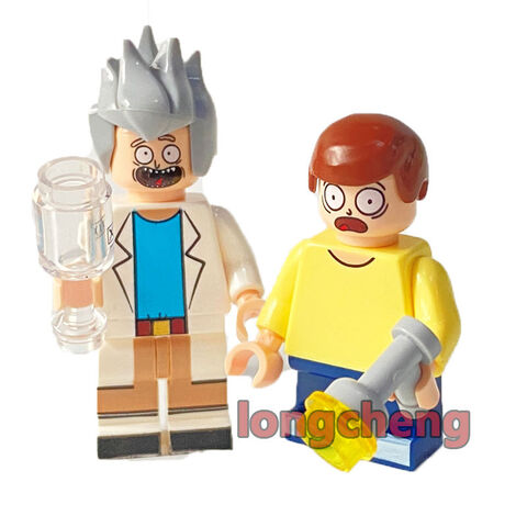 Rick and Morty KF277 KF278 Hot Movie Character ABS Plastic Building Blocks Set Model Kits Bricks Toy for Children for sale at factory direct price
