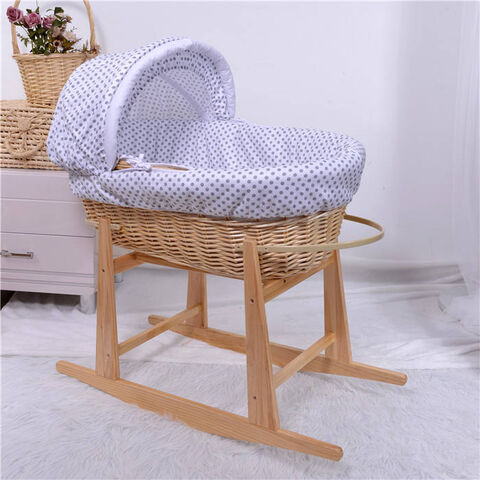 Wicker crib hotsell moses basket