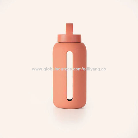 Funda de botella de agua con degradado de 2L, soporte de botella de agua  motivacional de