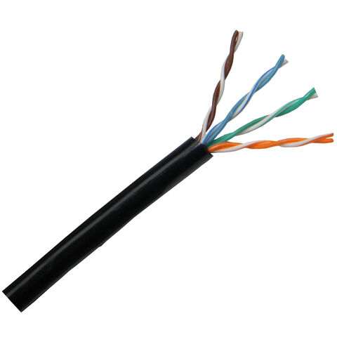 Cat5e UTP Lan Cable Passed Fluke Test 24AWG HD-PE PVC OEM Network Cable for sale at factory direct price
