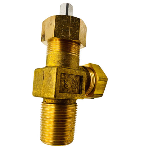 gas cylinder brass needle valve, gas cylinder brass needle valve