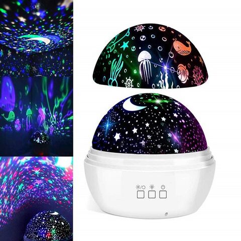 2023 Verkaufsstarkes Kinder-Sternenlicht, rotierende Projektionslampe, USB-Sternenhimmel-Nachtlicht für Wohnzimmer, Geburtstagsfeier, Hotel for sale at factory direct price